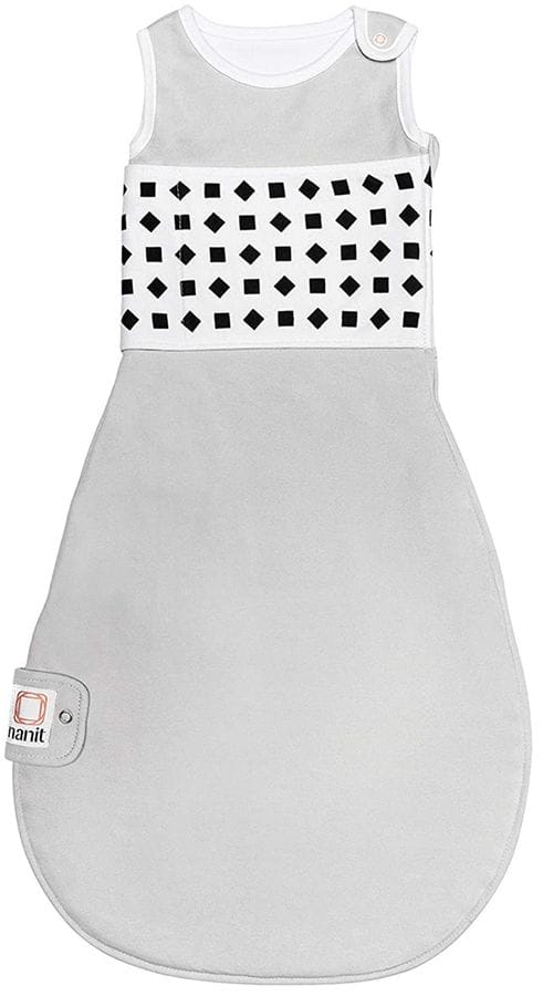 Nanit Breathing Wear Sleeping Bag - Extra Large, Pebble Grey - B651GUS