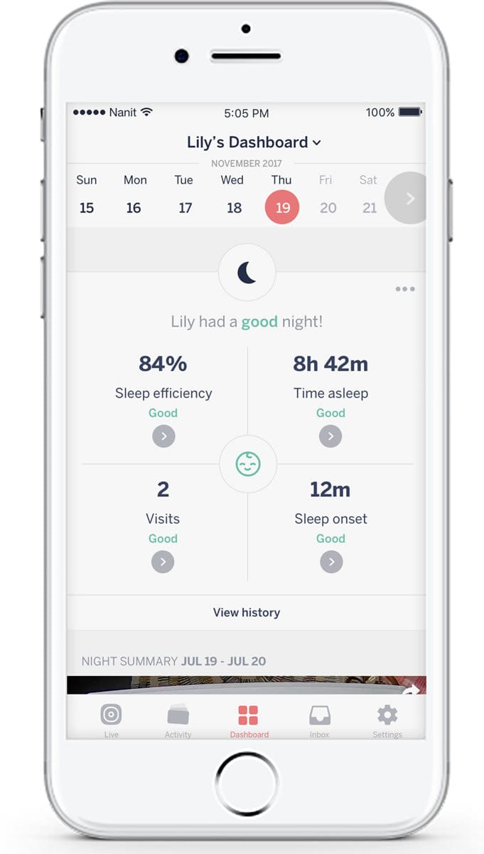 Nanit Camera & Wall Mount
