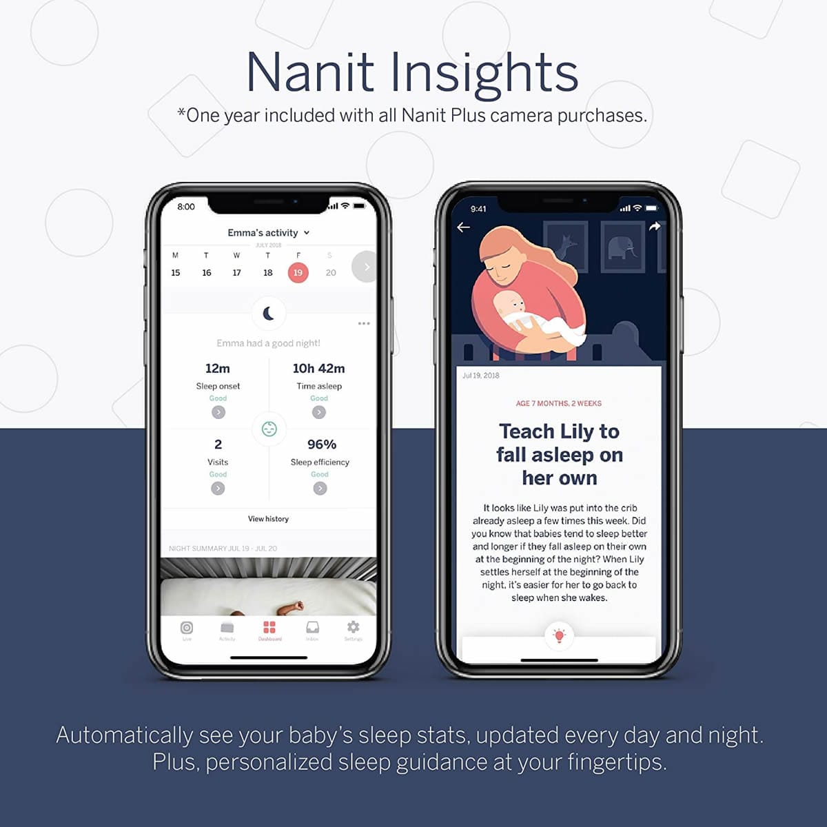 Nanit Plus Camera & Floor Stand - N201US