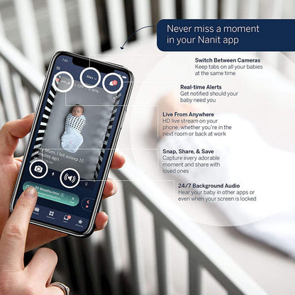 Nanit Pro Complete Baby Monitoring System - P311US