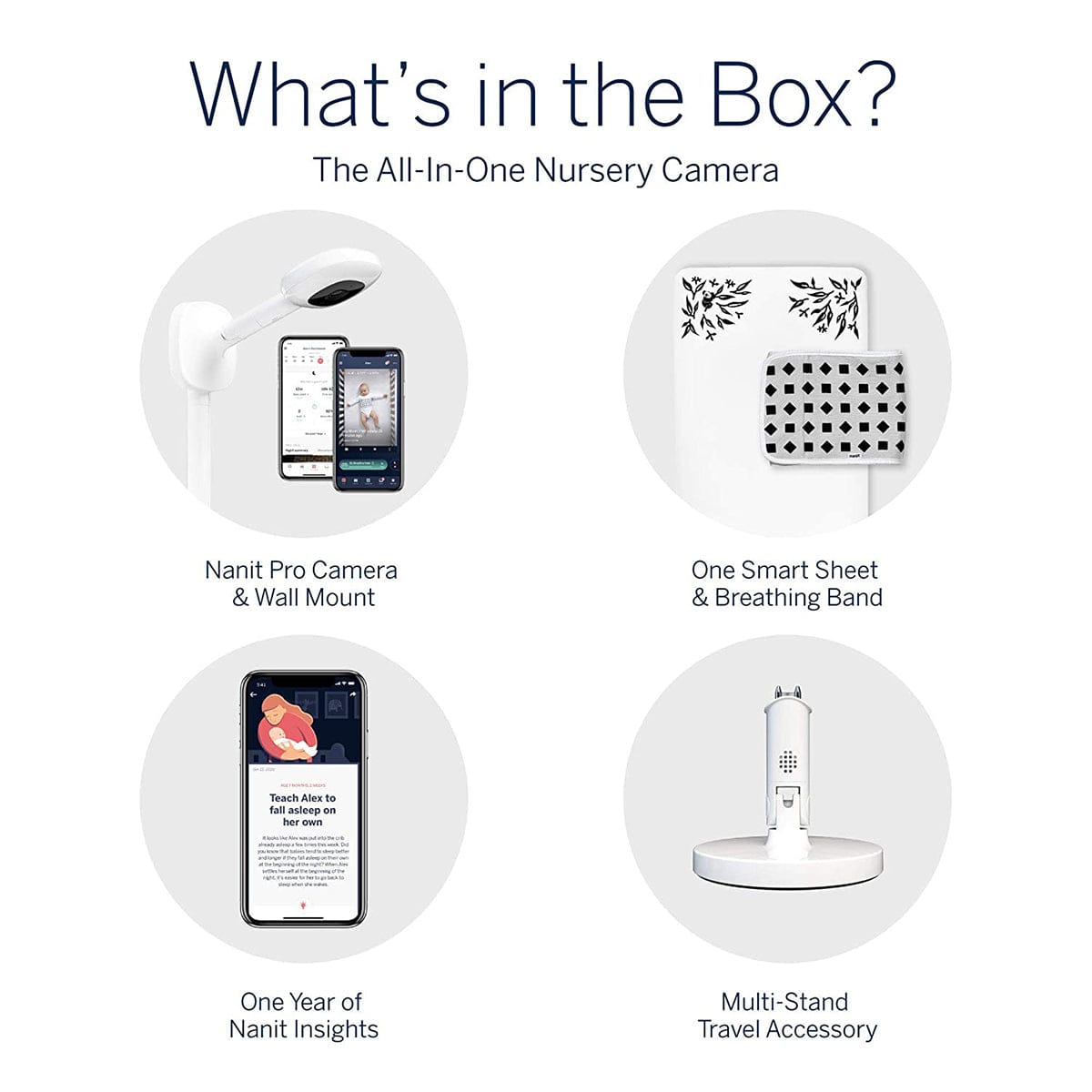 Nanit Pro Complete Baby Monitoring System - P311US