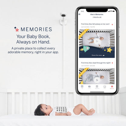 Nanit Pro Smart Baby Monitor & Wall Mount - n311us
