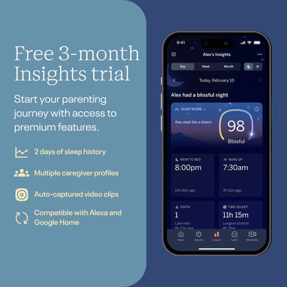 Nanit Smart Baby Monitor System with Floor Stand - PH303N