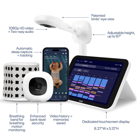 Nanit Smart Baby Monitor System with Wall Mount - PH311N