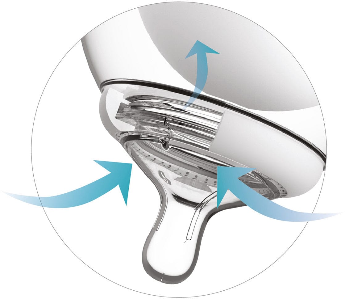 Nanobebe Breastmilk Bottle Single-Pack - Gray