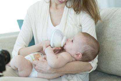 Nanobebe Breastmilk Bottle Three-Pack - Gray - FUS1010315