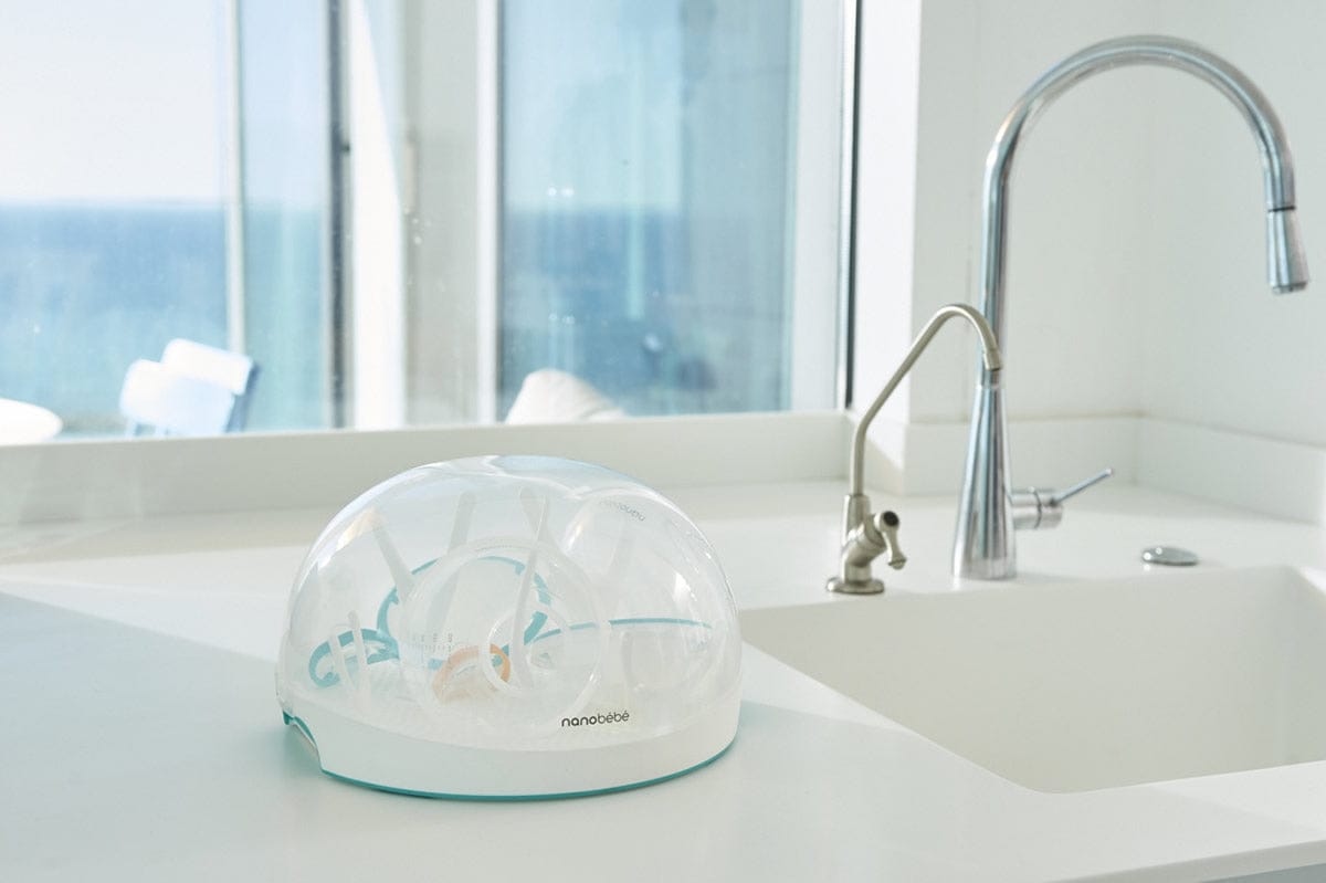 Nanobebe Microwave Steam Sterilizer - Teal - FUS2510112