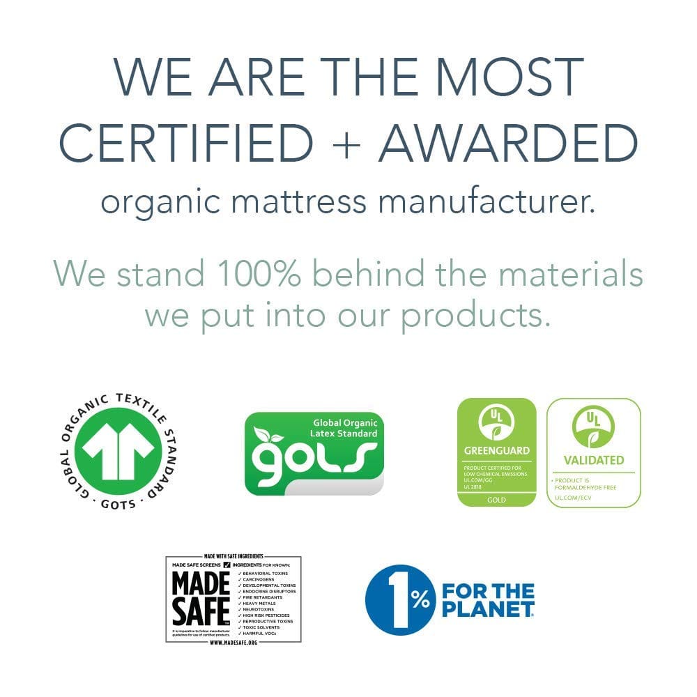 Naturepedic 2-in-1 Organic Kids Twin Mattress - MT48