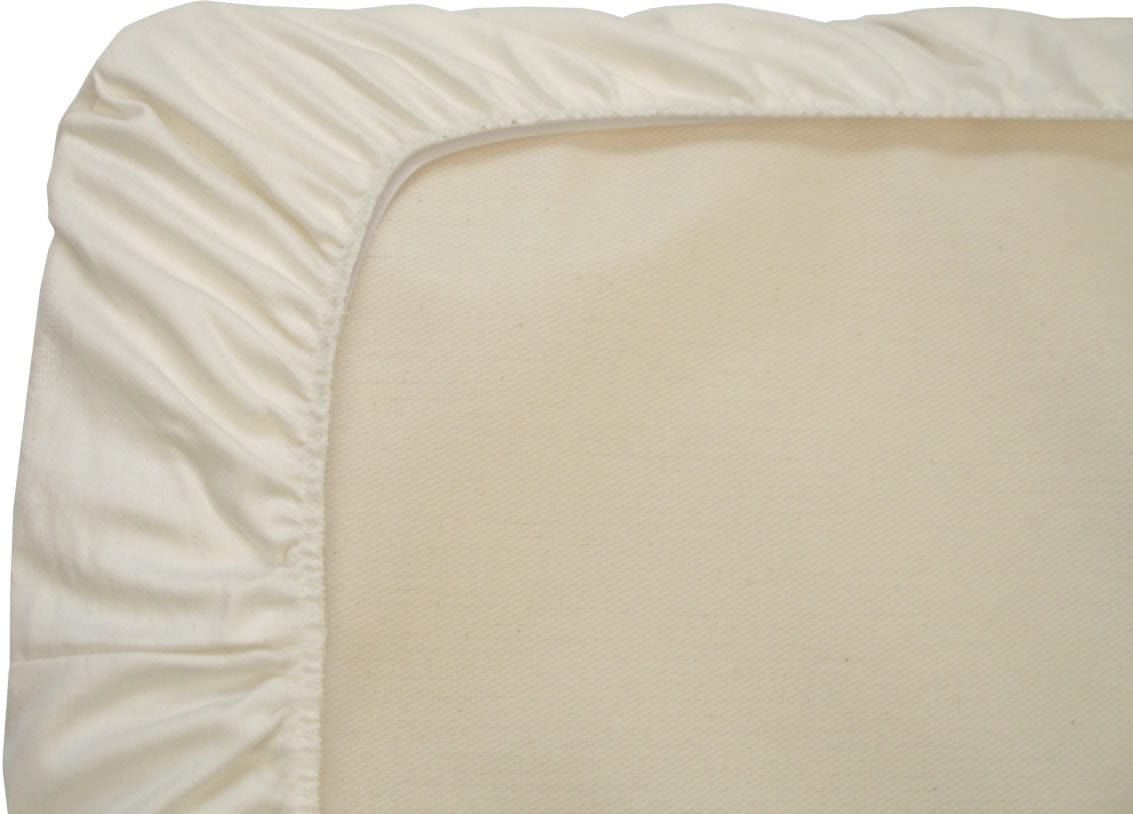 Naturepedic 3-Pack Fitted Organic Cotton Crib Sheets - Ivory - SC503I