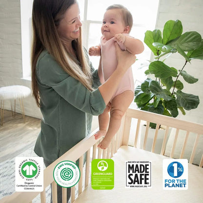 Naturepedic Breathable Ultra 2-Stage Crib Mattress - Innerspring - MC47C