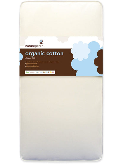 Naturepedic MC20 No-Compromise Organic Cotton Classic Baby Mattress - MC20