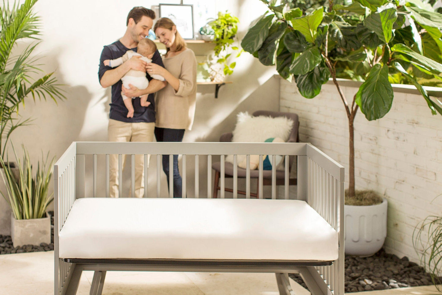 Naturepedic MC32 Seamless Organic Cotton Classic Crib Mattress - MC32