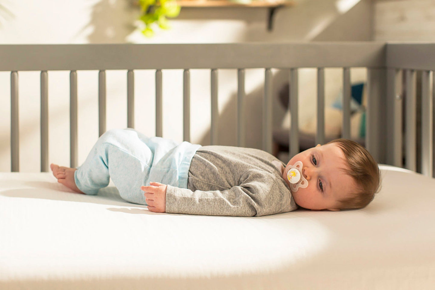 Naturepedic MC34 No-Compromise 2 Stage Lightweight Organic Classic Crib Mattress - MC34