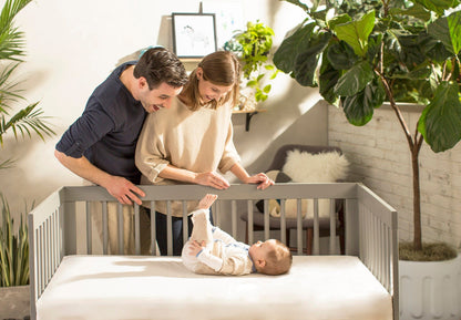 Naturepedic MC34 No-Compromise 2 Stage Lightweight Organic Classic Crib Mattress - MC34