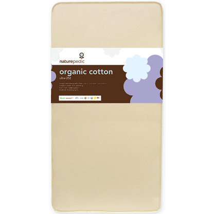 Naturepedic MC40 No Compromise Organic Cotton Ultra Crib Mattress