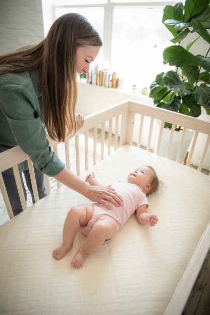 Naturepedic MC47 Ultra Breathable 2-Stage Organic Crib Mattress - MC47