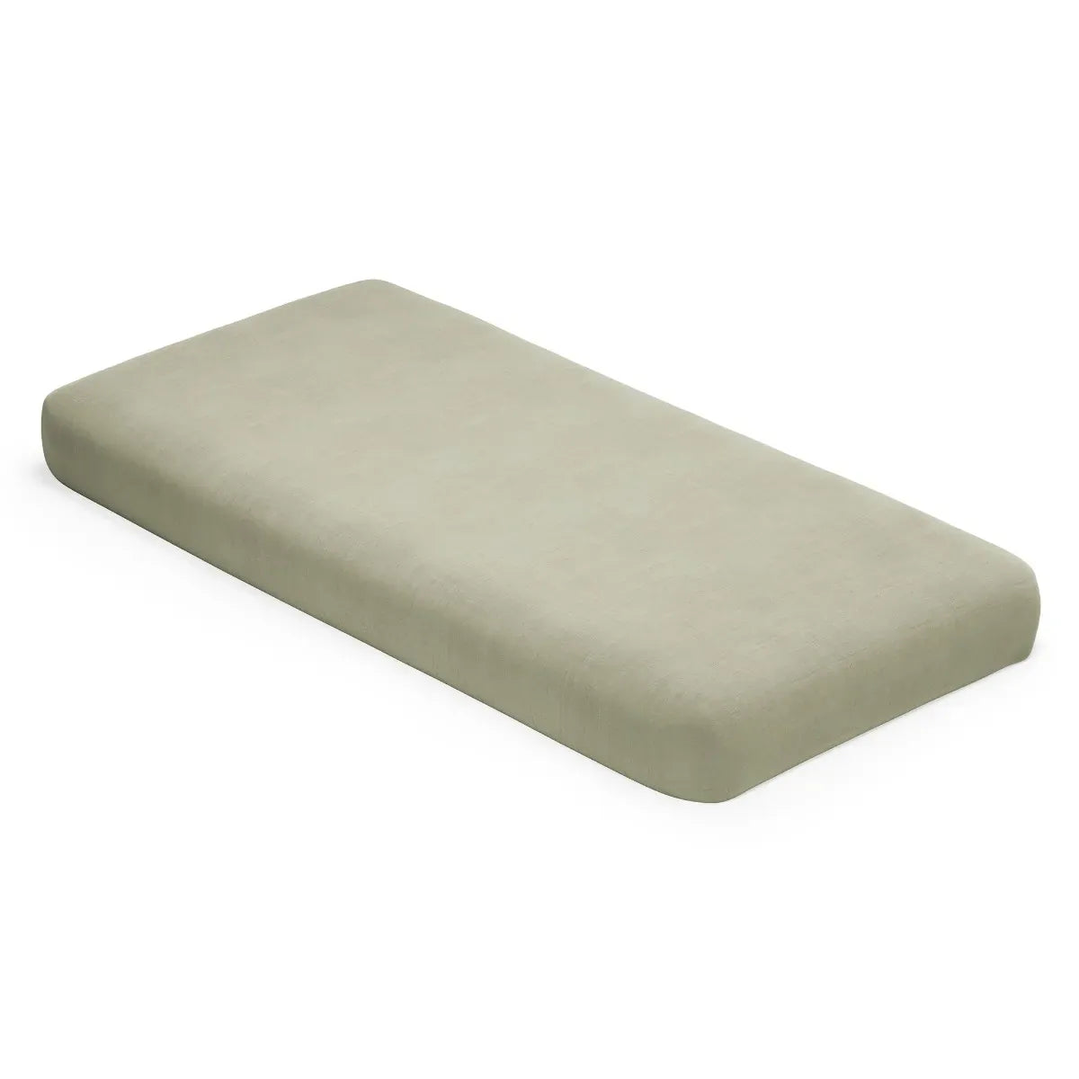 Naturepedic Organic Cotton Fitted Crib Sheet 2-Layer Breathable Muslin - Forest Canopy - SC-BREA-FGRN