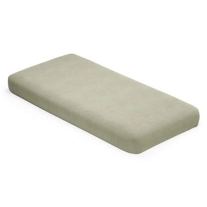 Naturepedic Organic Cotton Fitted Crib Sheet 2-Layer Breathable Muslin - Forest Canopy - SC-BREA-FGRN