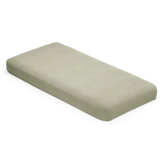Naturepedic Organic Cotton Fitted Crib Sheet 2-Layer Breathable Muslin - Forest Canopy - SC-BREA-FGRN