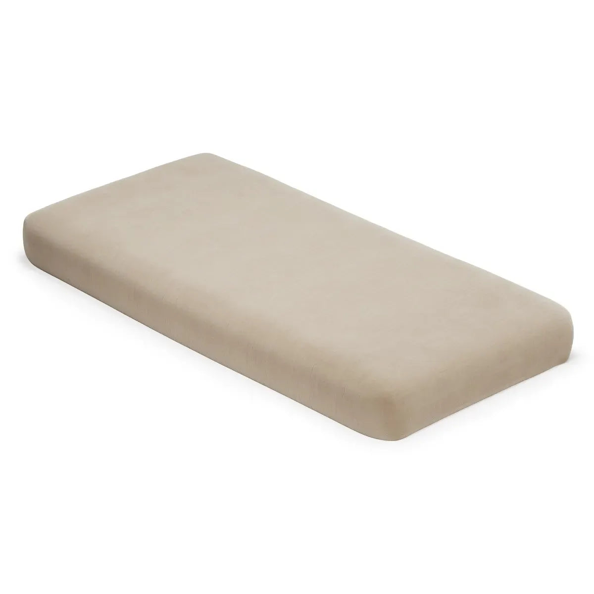 Naturepedic Organic Cotton Fitted Crib Sheet 2-Layer Breathable Muslin - Sand - SC-BREA-SAND