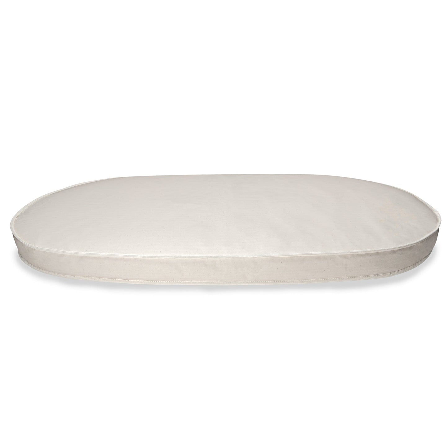 Naturepedic Organic Cotton Oval Crib Mattress with Breathable Cover for Stokke Sleepi V3 - MK46V3