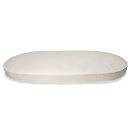Naturepedic Organic Cotton Oval Crib Mattress with Breathable Cover for Stokke Sleepi V3 - MK46V3