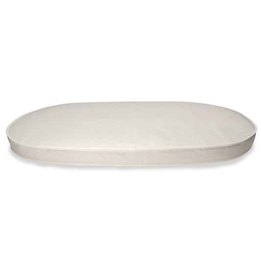 Naturepedic Organic Cotton Oval Crib Mattress with Breathable Cover for Stokke Sleepi V3 - MK46V3