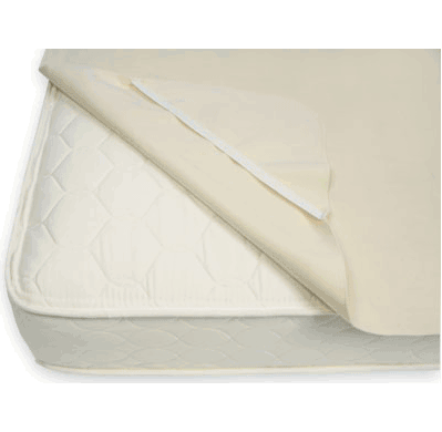 Naturepedic Organic Cotton Waterproof Twin Size Mattress Pad Cover - PT65W