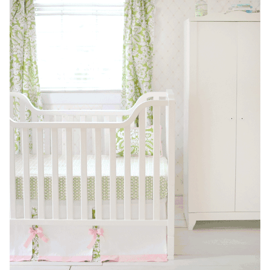 New Arrivals Bloom in Apple 2 Piece Crib Bedding Set