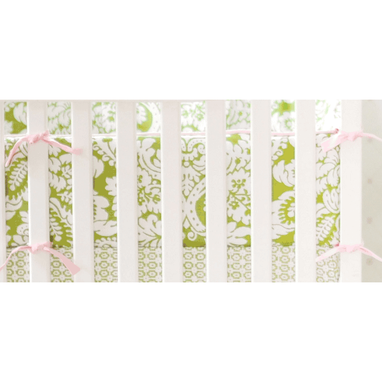 New Arrivals Bloom in Apple Crib Bumper