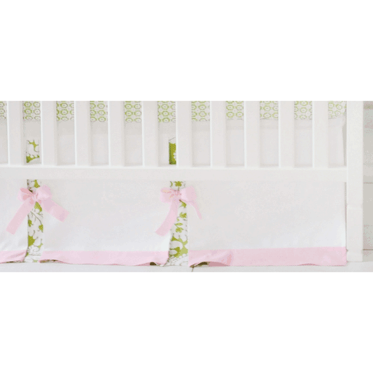 New Arrivals Bloom in Apple Crib Skirt