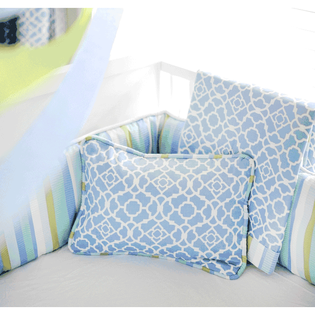 New Arrivals By the Bay 4 Piece Baby Crib Bedding Set - NA-BAY-4PC
