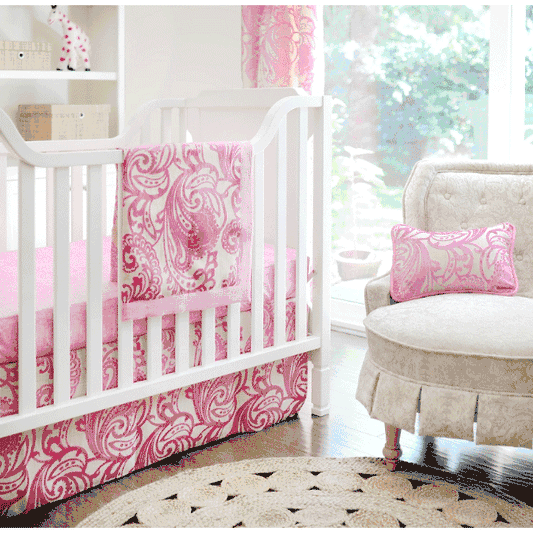 New Arrivals French Quarter 2 Piece Crib Bedding Set
