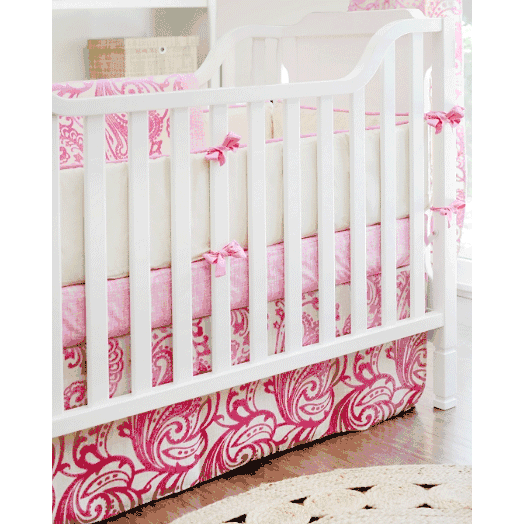 New Arrivals French Quarter 4 Piece Crib Bedding Set - NA-FRQU-4PC