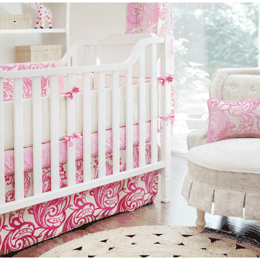 New Arrivals French Quarter 4 Piece Crib Bedding Set - NA-FRQU-4PC