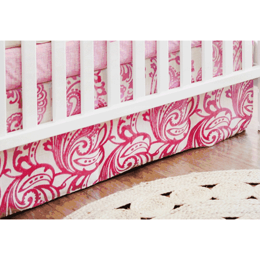 New Arrivals French Quarter Crib Skirt