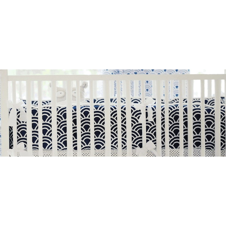 New Arrivals Hampton Bay Crib Bumper - NA-HAMP-BUM