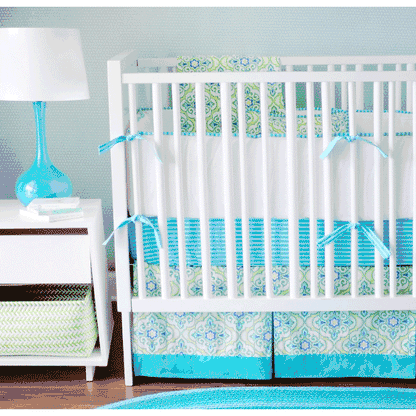 New Arrivals Monterey 2 Piece Crib Bedding Set