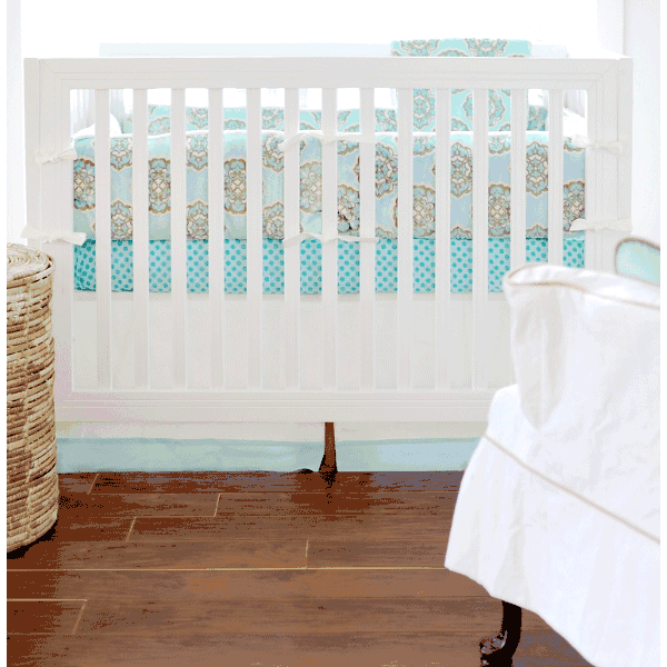 New Arrivals Ocean Avenue 2 Piece Crib Bedding Set - NA-OCAV-2PC