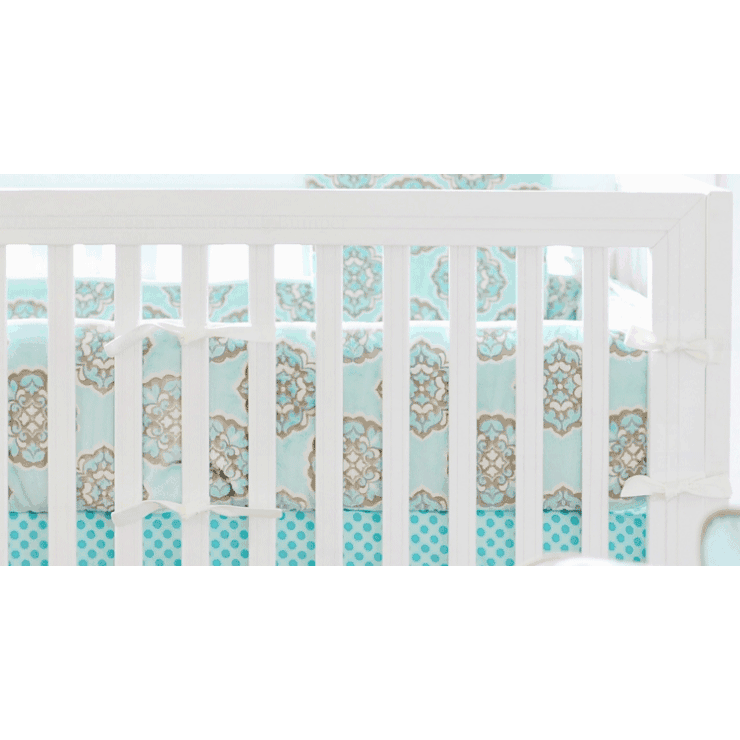 New Arrivals Ocean Avenue Crib Bumper - NA-OCAV-BUM