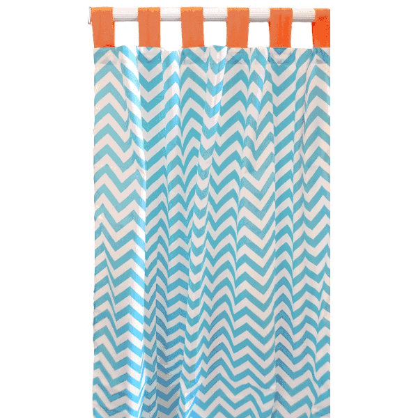 New Arrivals Orange Crush Window Panels - Set of 2