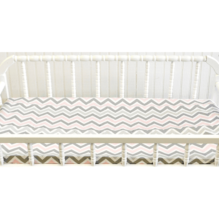 New Arrivals Peace, Love & Pink Changing Pad Cover - NA-PLP-PAD