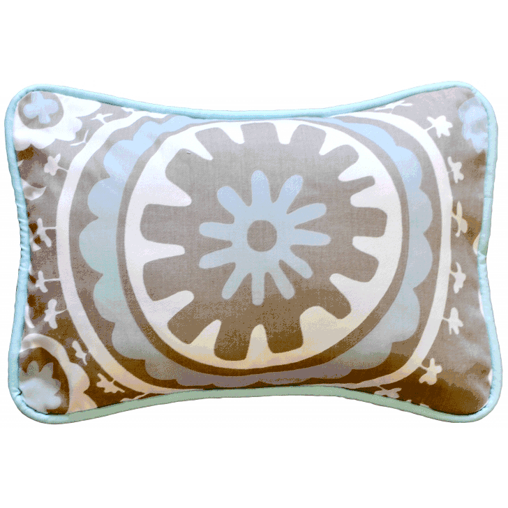 New Arrivals Picket Fence Throw Pillow - 16 x 16 - NA-FENCE-TP