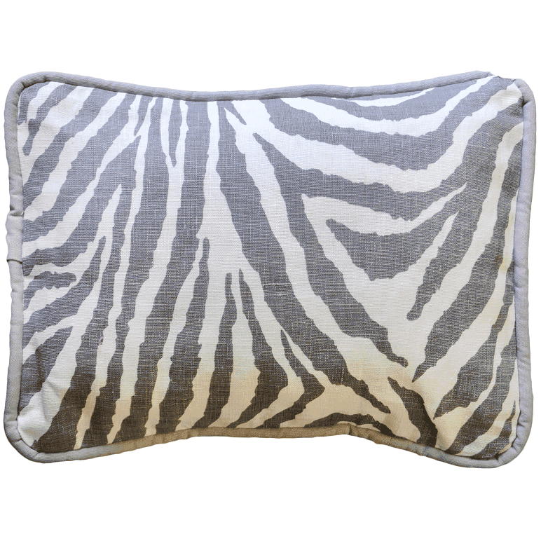 New Arrivals Safari in Gray Throw Pillow - 16 x 16