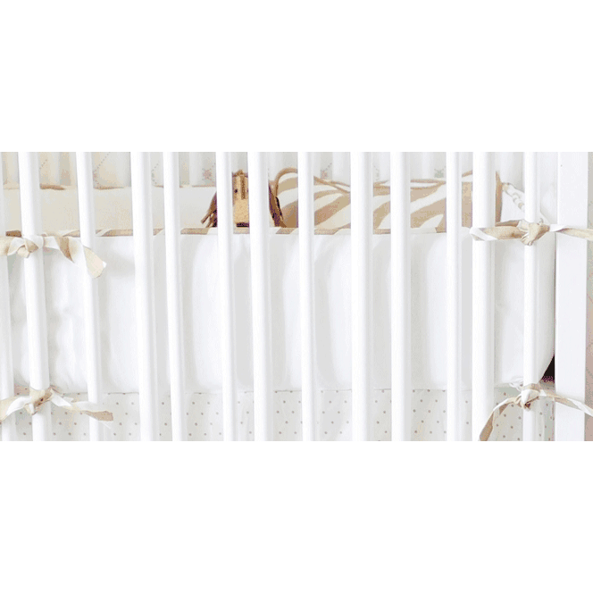 New Arrivals Safari Sand Crib Bumper