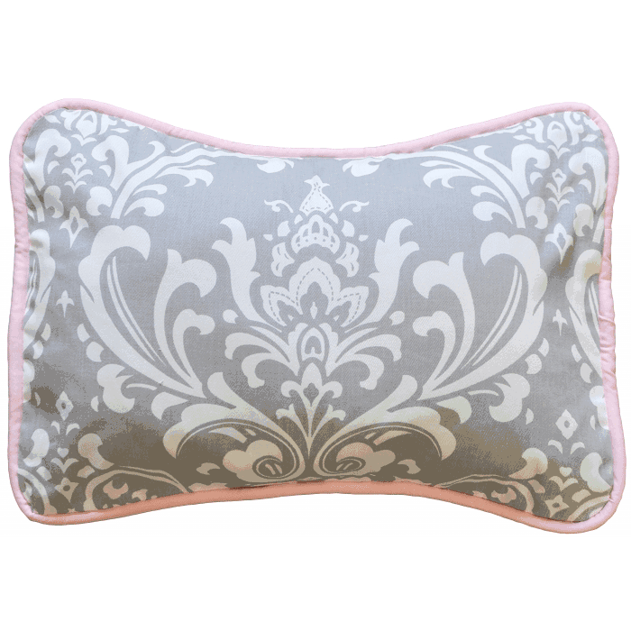 New Arrivals Stella Gray Throw Pillow - 16 x 16 - NA-STELLA-TP