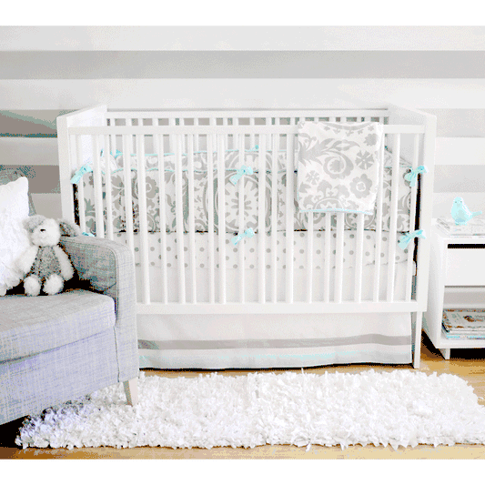 New Arrivals Wink 4 Piece Baby Crib Bedding Set - NA-WINK-4PC