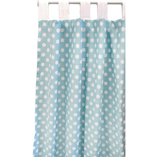 New Arrivals Zig Zag Aqua Window Panels