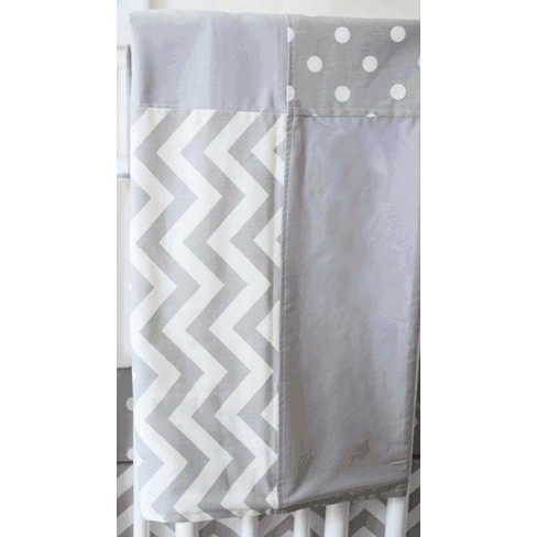 New Arrivals Zig Zag Grey Blanket - NA-ZZGREY-BLKT