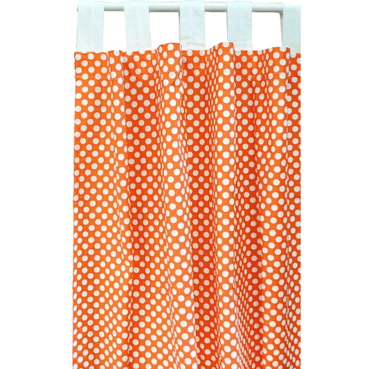 New Arrivals Zig Zag Tangerine Window Panels - NA-ZZTANG-WP